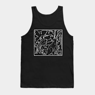 Linear animals Tank Top